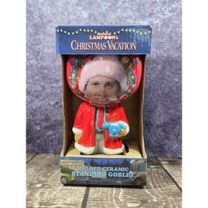 National Lampoons Christmas Vacation Clark Griswold Ceramic Standing Goblet Mug